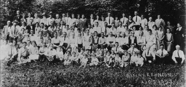 1923 Bodine Reunion in Covington, Indiana