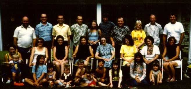 Our 1976 Bodine Family Reunion in Tennessee
