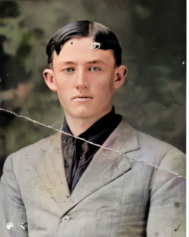 Jake Bodine - Enhanced and Colorized