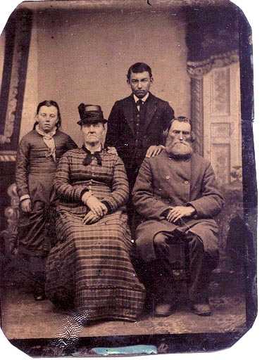Benjamin and Elizabeth Bodine and family