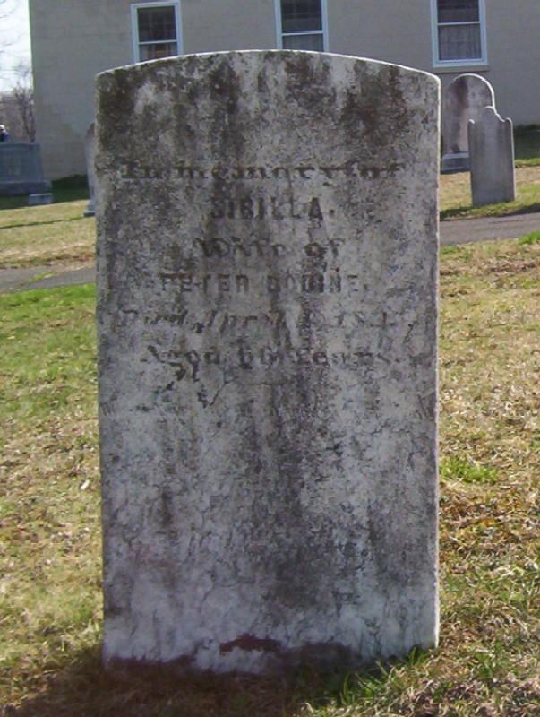 Grave of Sibilla Bodine