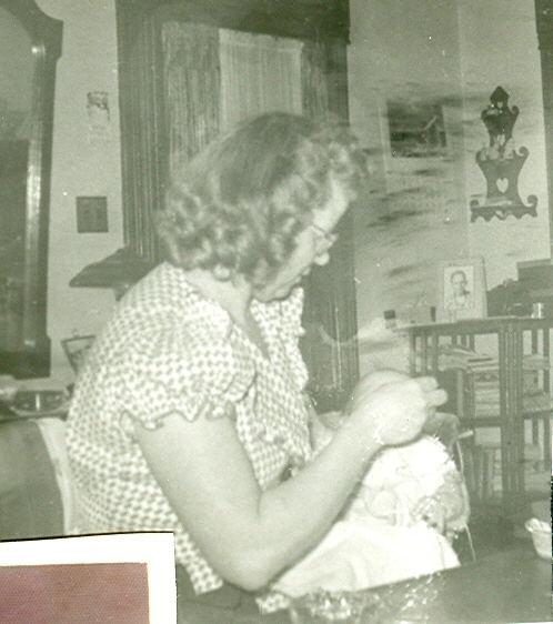 Dorothy and son Ed Bodine