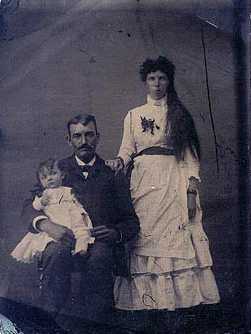 George and Edwardeen Bodine and child