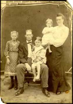Family of Mary Jane (Goodman) Bodine - she's in her mother's arms