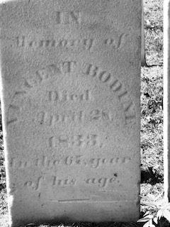 Tombstone of Vincent Bodine